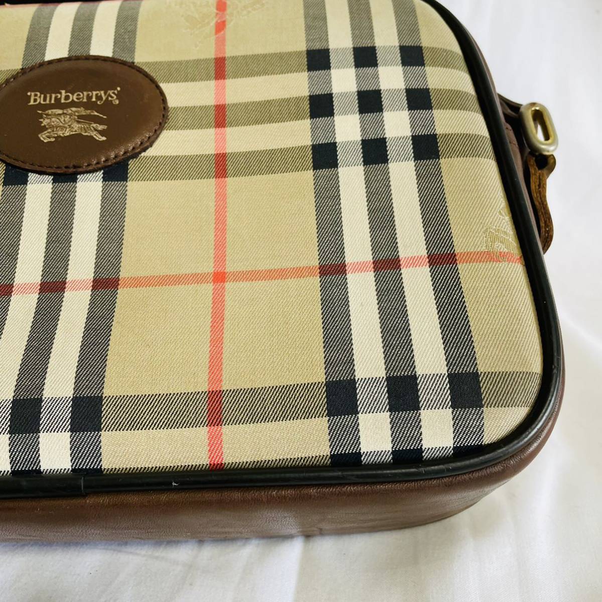 1円スタート 希少 ヴィンテージ Burberry バーバリー ノバチェック 
