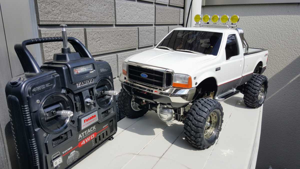 ホビーラジコン TAMIYA 1⁄10RC フォードF-350 ハイリフト 4WD