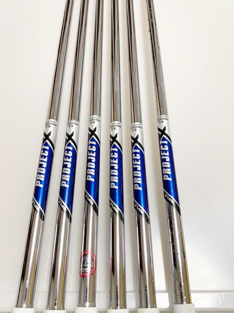 テーラーメイド p730アイアン 5～9，P 6本 プロジェクトX 6.5