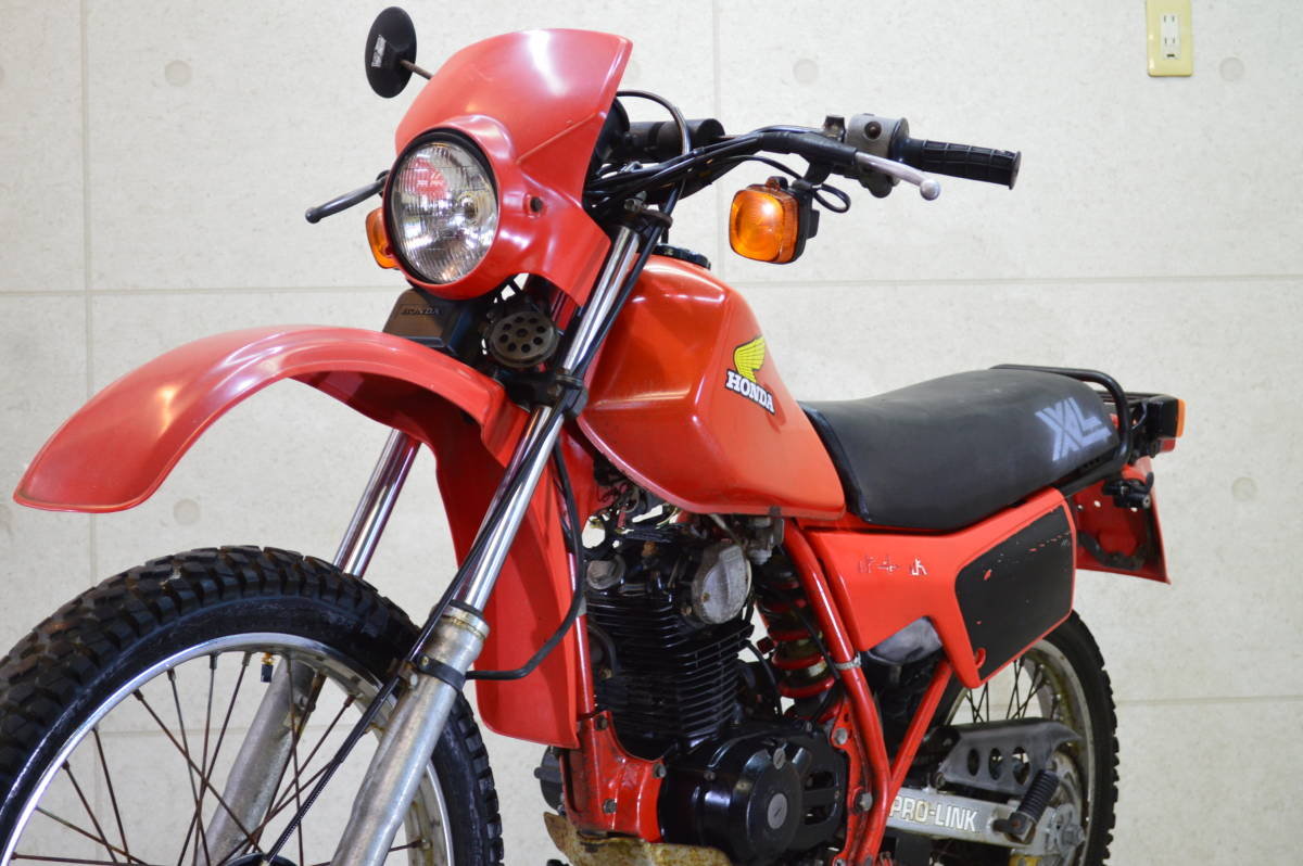 HONDA XL125R JD04 ビンテージオフロード 検索 XL250R バイアルス 