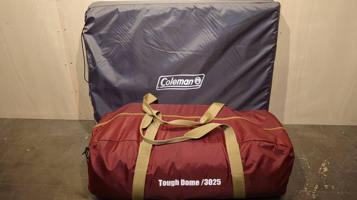 □中古 Coleman Tough Dome/3025 スタートパッケージ インナーマット
