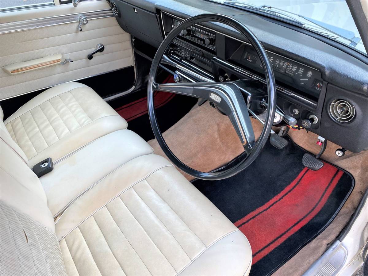 ■ワンオーナー車　80300㎞　S45年　グロリア　タテグロ　エアコン付き　本革シート　Ｌ型エンジン■　HA30　スカイライン　セドリック_7