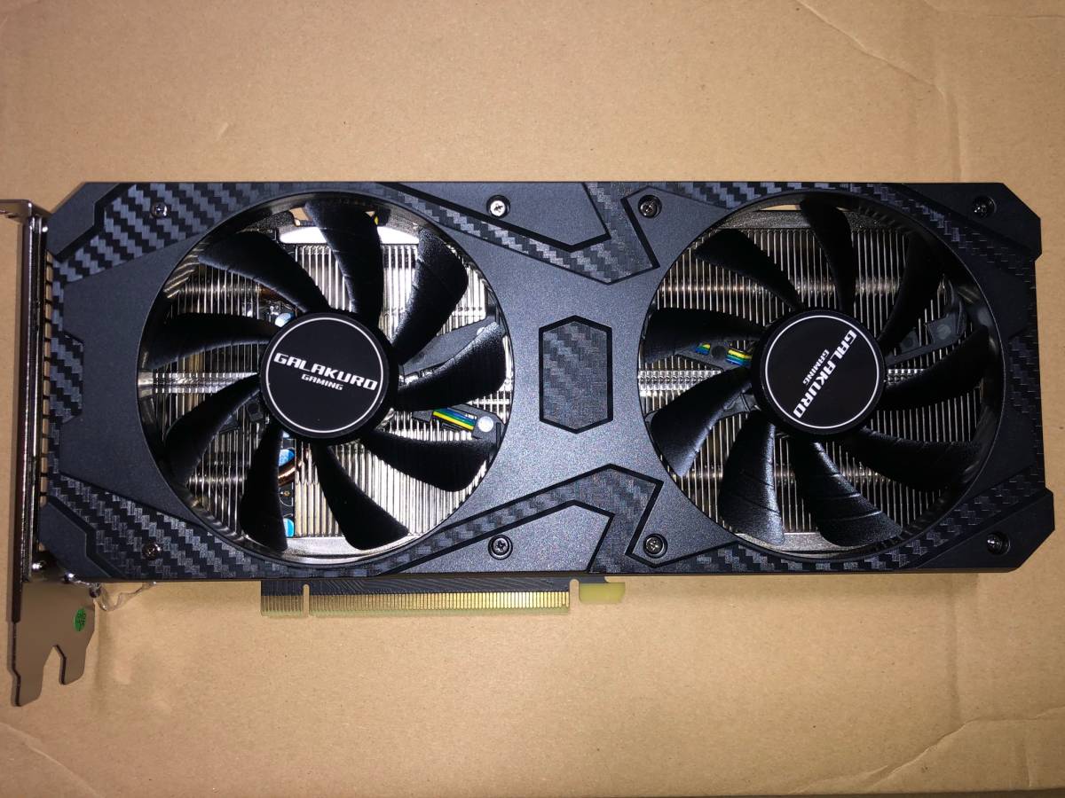 ○ほぼ未使用○玄人志向 GALAKURO(GG-RTX3060-E12GB/OC/DF) NVIDIA