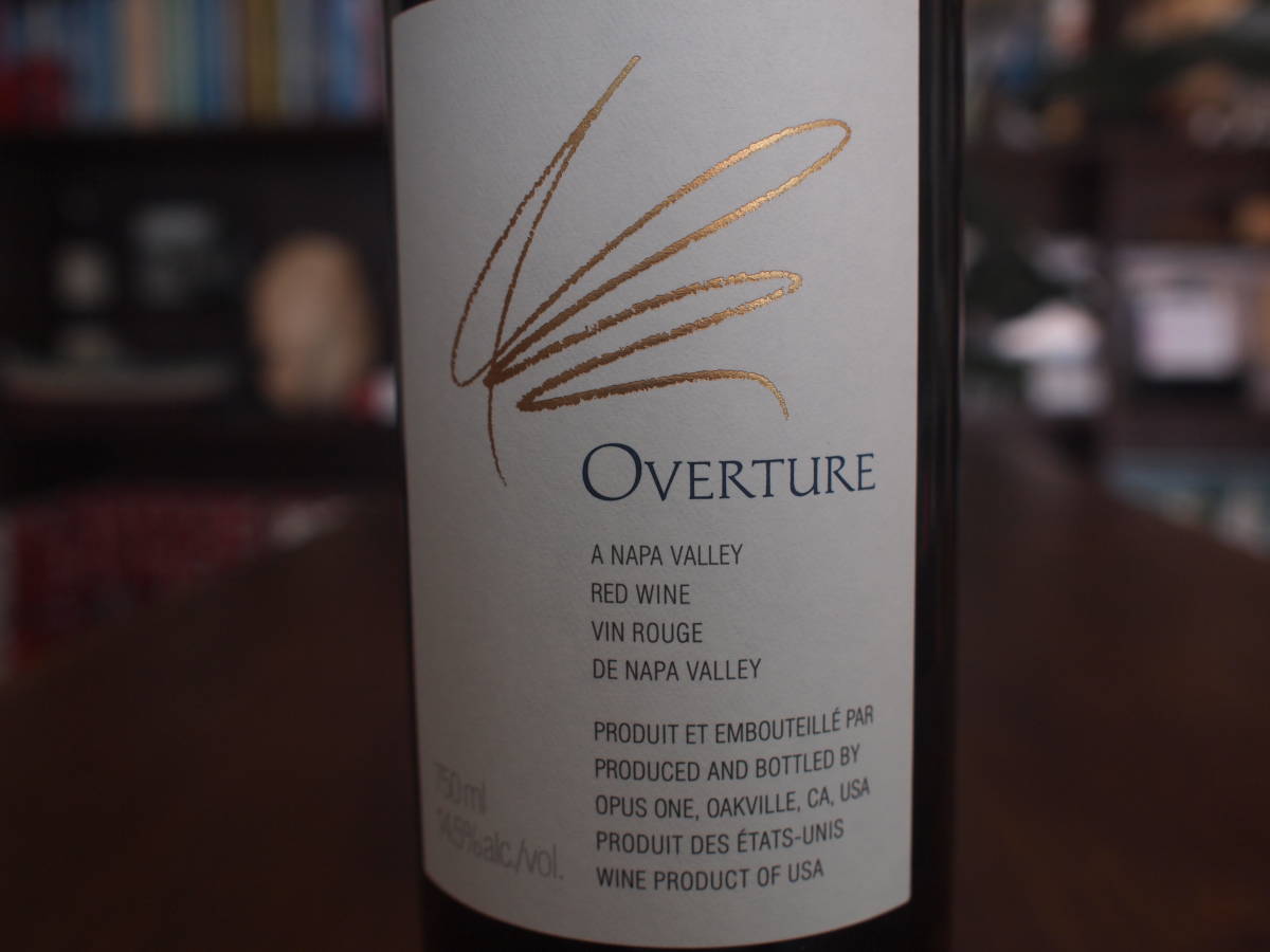 オーバーチュア 750ml NV オーヴァチャー : OVERTURE 