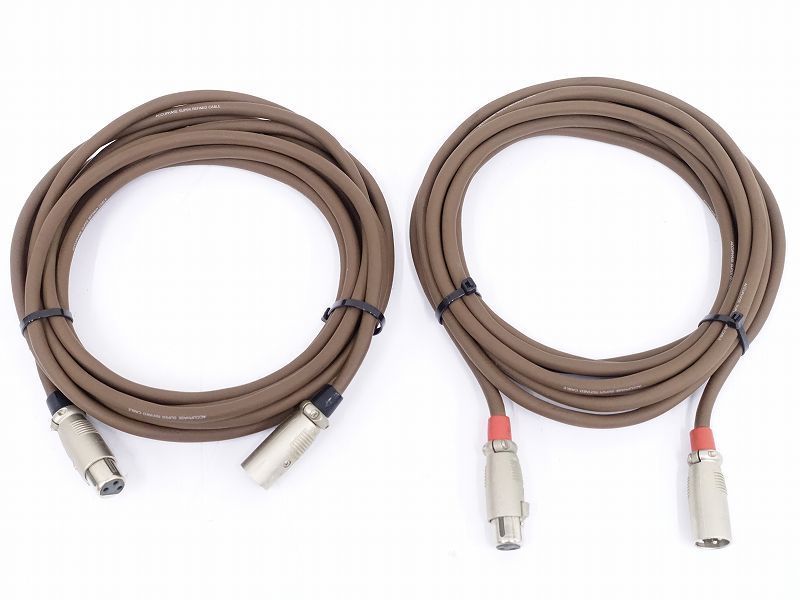 □□Accuphase ASL-50 XLRケーブルペア 5m 特注品 アキュフェーズ