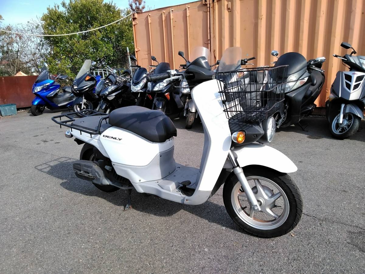 神戸明石発！ホンダ ベンリー50（AA05）4st書類付き！配達需要が高まる 