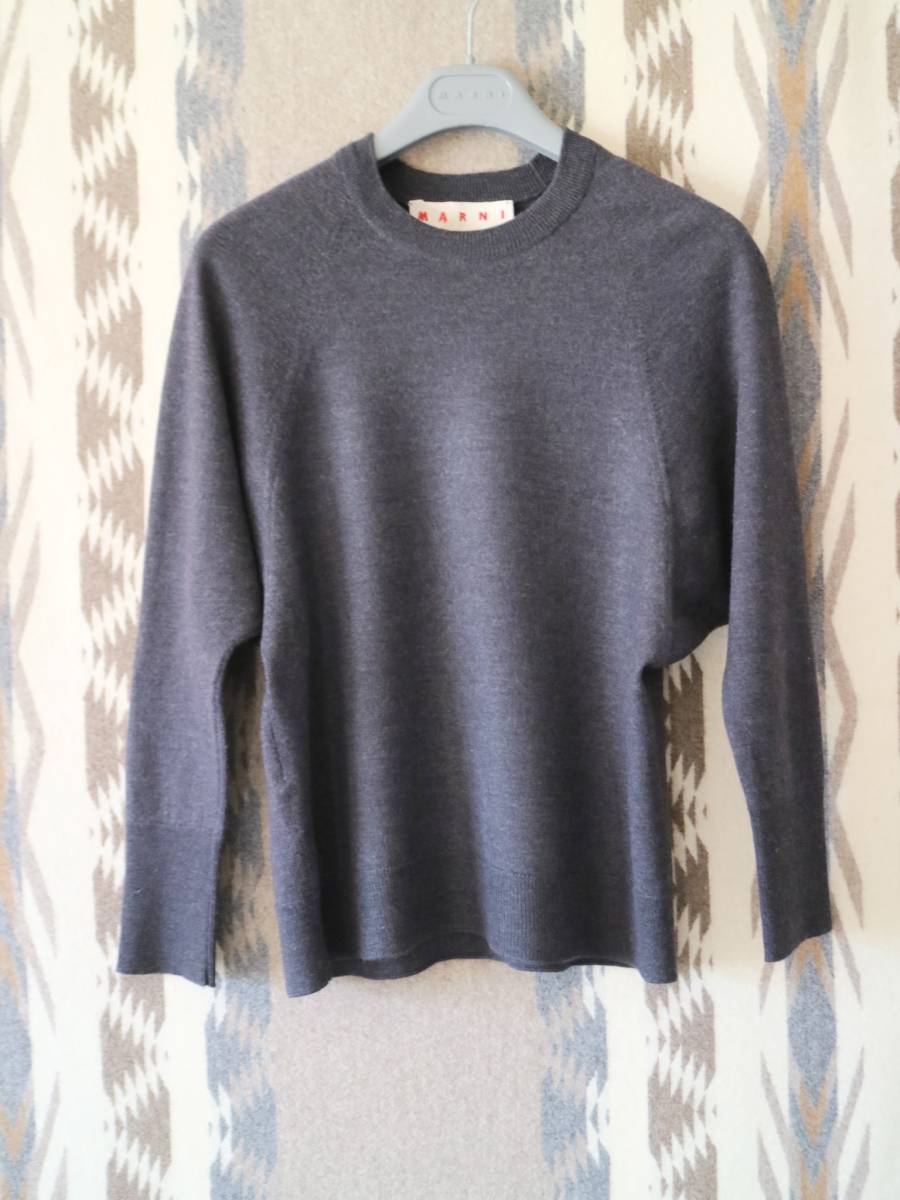 MARNIマルニ バージンウール密着型ニットセーター☆ マルニ MARNI