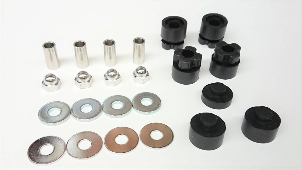 *新品　750SS H2初期 H2A　500SS H1B　メータークッションダンパー、ステー用 パーツ セット (G3-075)