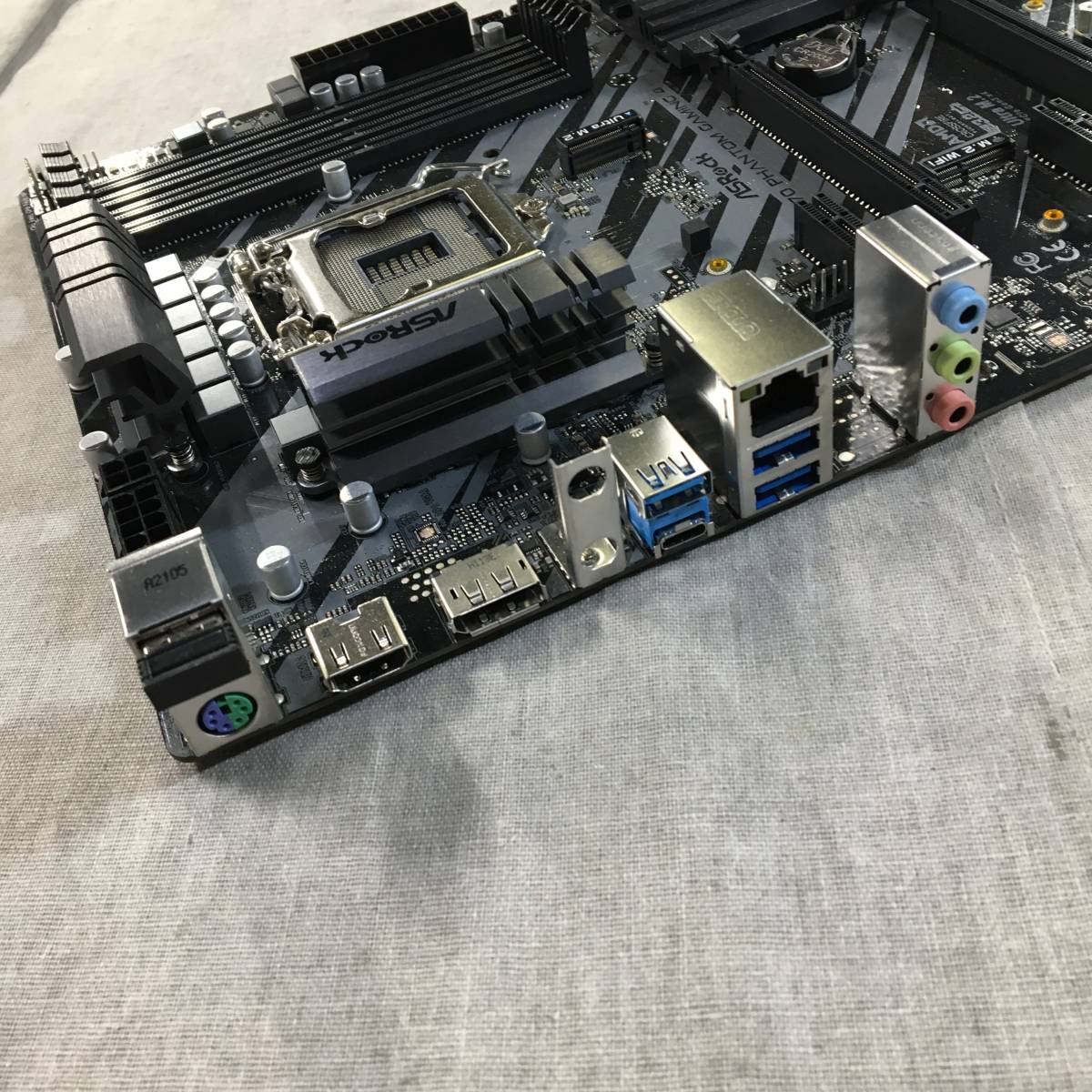 現状品 ASRock Intel 第10世代CPU(LGA1200)対応 H470チップセット搭載 ATXマザーボード