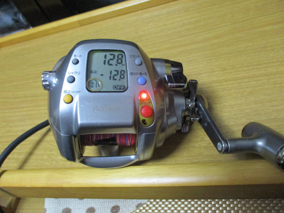 ダイワ シーボーグ Z500-T 使用距離10.3キロ 使用時間37時間