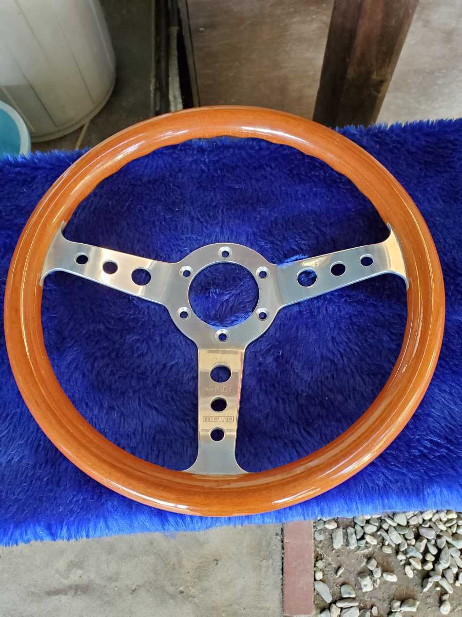 モモ Super MOMO INDY スーパーインディ ウッド SUPER ステアリング
