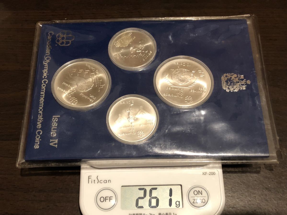 カナダ モントリオール五輪記念銀貨8枚セットUNCスターリング925