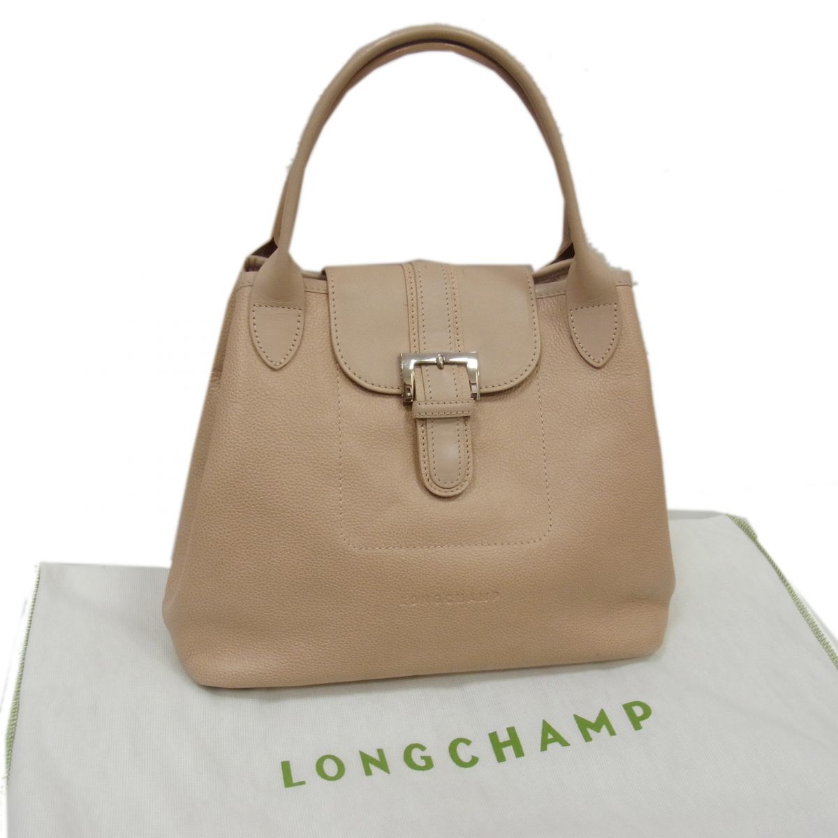 ◇ロンシャン レザーハンドバッグ 本革 レディースバッグ Longchamp  
