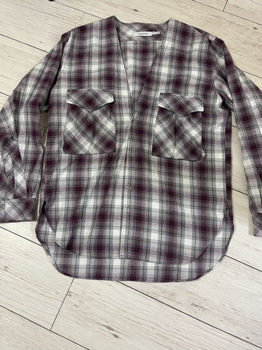  良品 nonnative ノンネイティブ 19aw NN-SJ3601 CARPENTER SHIRT JACKET COTTON サイズ1(トップス)｜売買されたオークション情報、yahooの商品情報をアーカイブ公開 - オークファン トップス