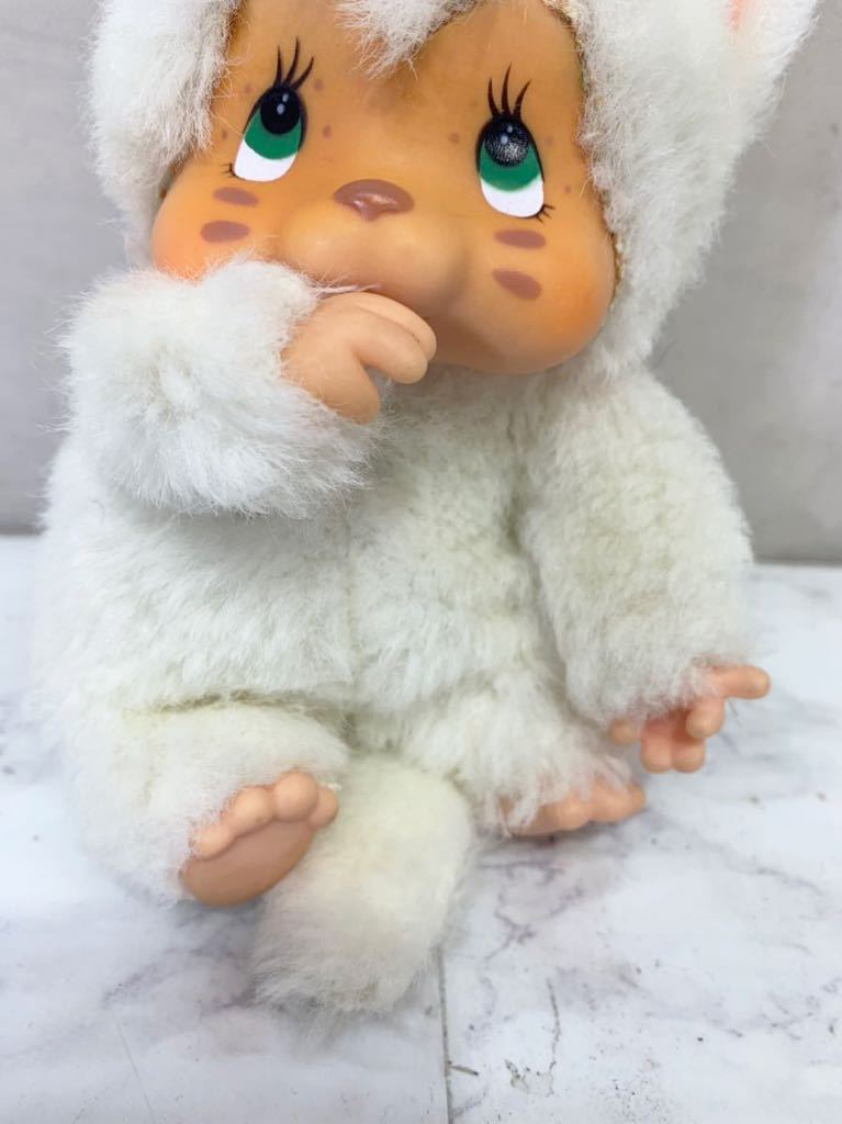 希少/当時物/昭和レトロ/NYAMY/ニャーミー/白/ホワイト/モンチッチ/猫  