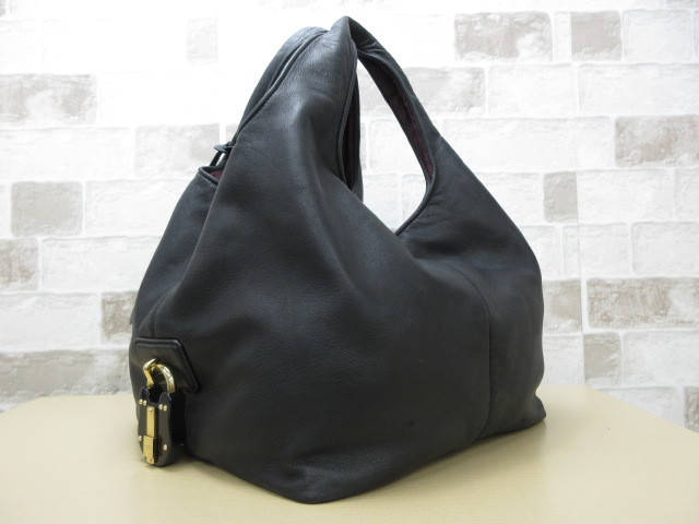 美品□ロエベ LOEWE□トート バッグ ハンドバッグ ナッパレザー