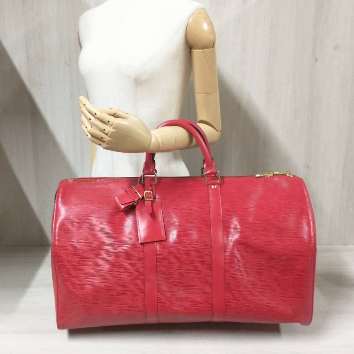 LOUIS VUITTON ルイ・ヴィトン エピ VI0993 キーポル50 レッド