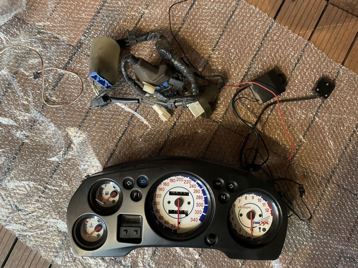 CBR1100xx インジェクション中期 オダックスELメーター中古品