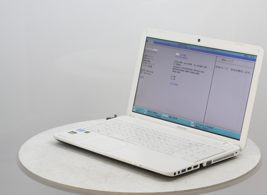 ノートパソコン 爆速SSD256GB 東芝 EX/35MW Celeron/メモリ4GB