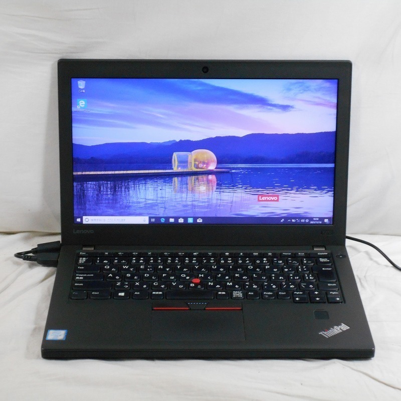 1円～Lenovo ThinkPad X270/Corei5 6300U 2.4GHz/4GB/HDD500GB 12インチ/Win10Pro【山形出荷】 X270 ThinkPad Lenovo Laptop, i5-7300U Laptop: