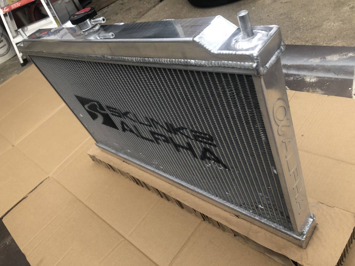 【得価，人気】 SKUNK2 &alpha;シリーズ EFシビック CRX アルミラジエター USDM CR-X B16A B18C US仕様 正規輸入品 即納(ラジエーター)｜売買されたオークション情報、yahooの商品情報をアーカイブ公開 - オークファン ホンダ用