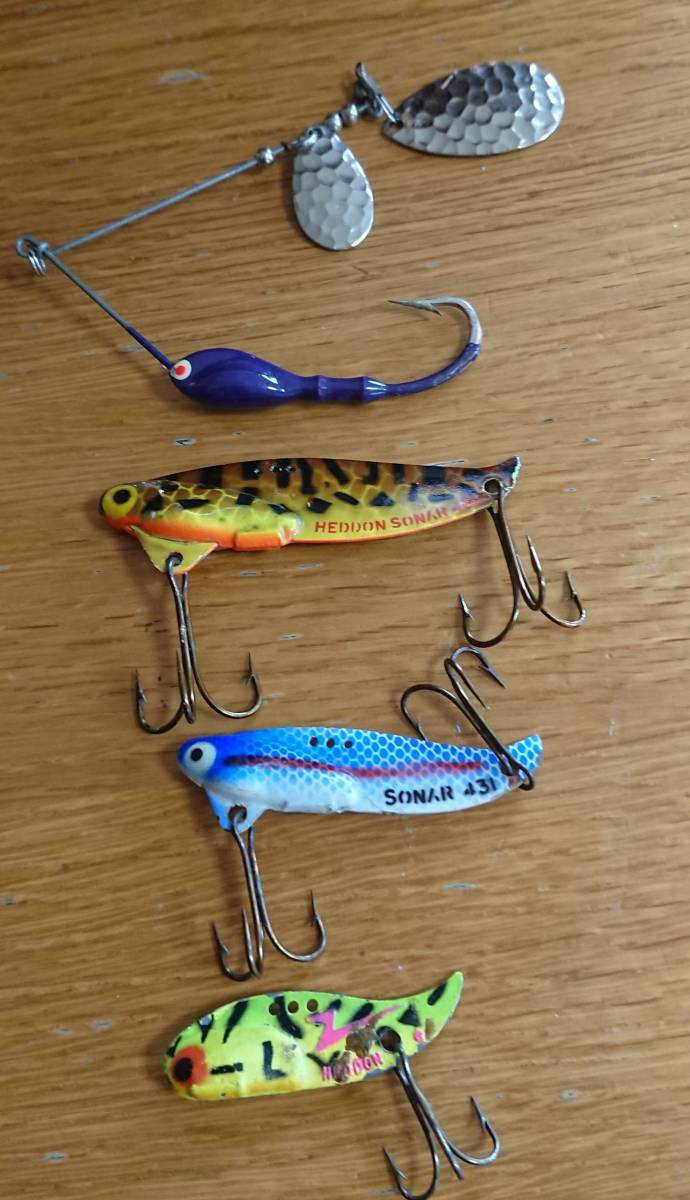 HEDDON オールド ヘドン ソナー、シュープリーム スピナーベイト