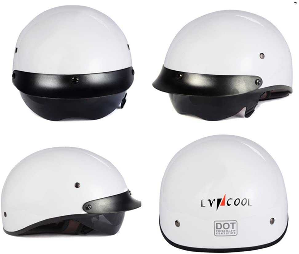 半帽ヘルメット ハーフヘルメットジェット ハーレーバイク用ヘルメット おしゃれ春夏秋用バイク用 半キャップ M Xxl06 Lサイズ 売買されたオークション情報 Yahooの商品情報をアーカイブ公開 オークファン Aucfan Com