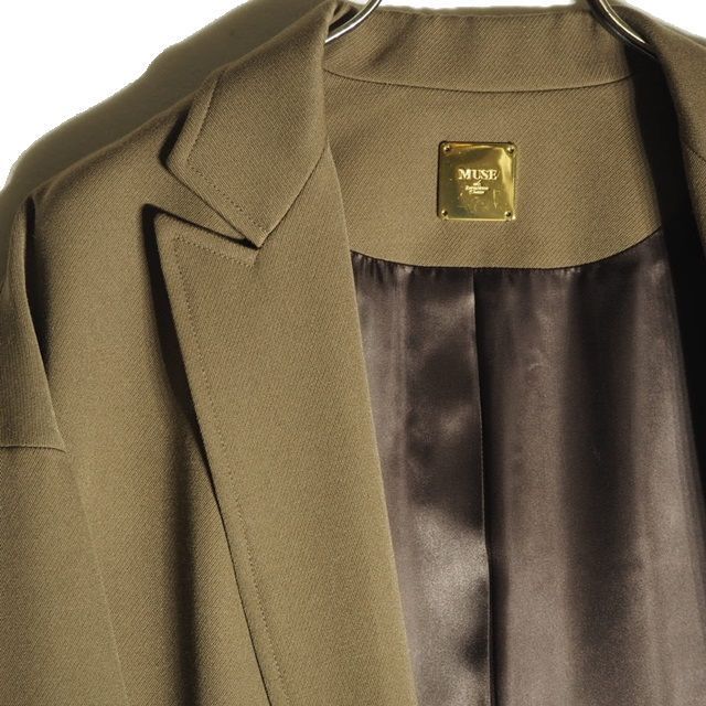 Twill Botany オーバーコート（トレンチコート）｜Deuxieme Deuxieme