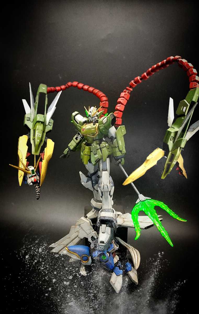 MG アルトロンガンダム ナタク 徹底改修 塗装済み完成品 ウイングゼロ 