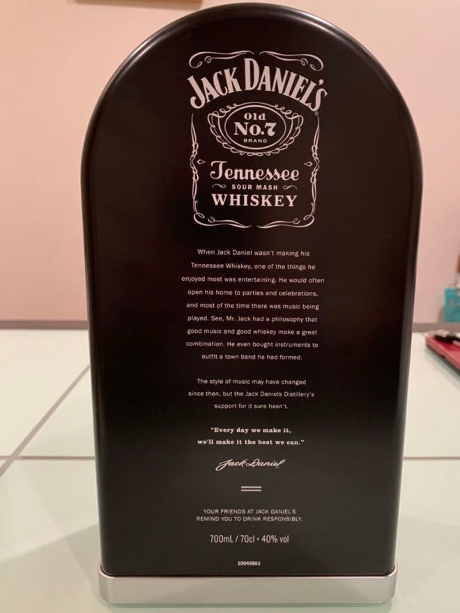 ジャックダニエル ジュークボックス 限定モデルウイスキー付・未開封