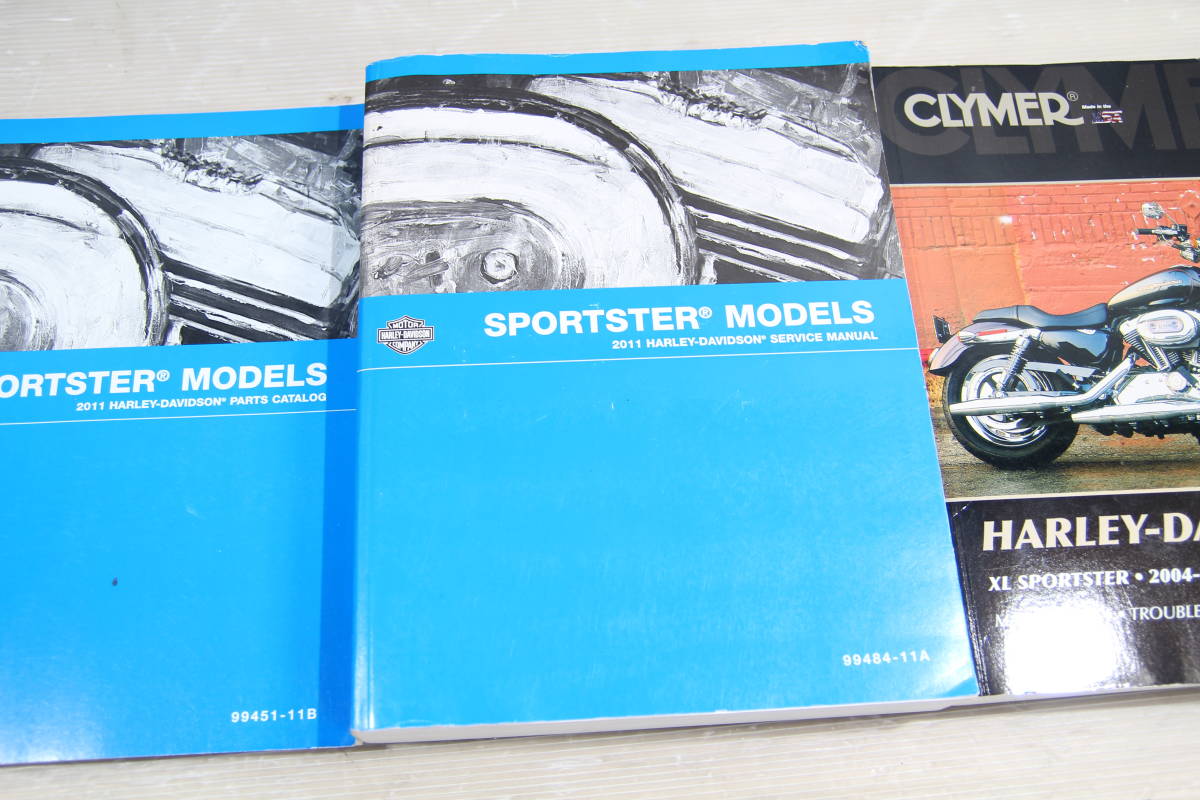 ハーレー スポーツスター サービスマニュアル 2004-2013 CLYMER 即