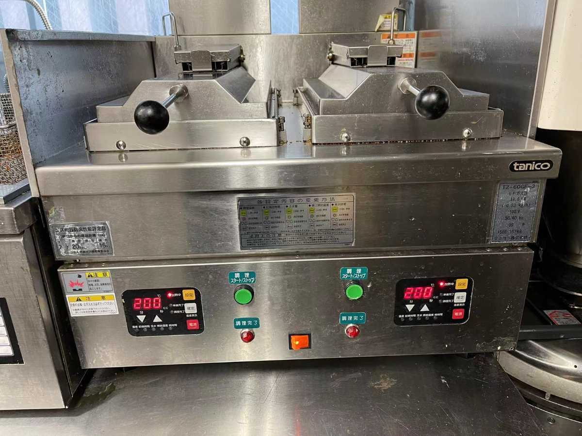 タニコー餃子 ガス 餃子 焼き 機 大型 タニコー - 厨房機器の買取