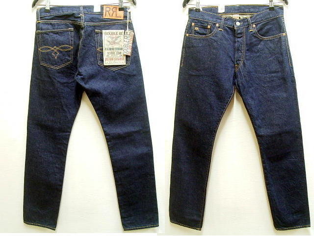 RRL STRAIGHT LOW W30×L30 ダブルアールエル 未使用品 RL POLO DOUBLE low - デニム rrl (RRL ジーンズ Used