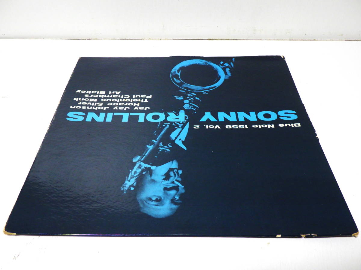 米国盤 SONNY ROLLINS VOL.2 47 WEST 63RD RVG EAR BLUE NOTE BLP 1558 