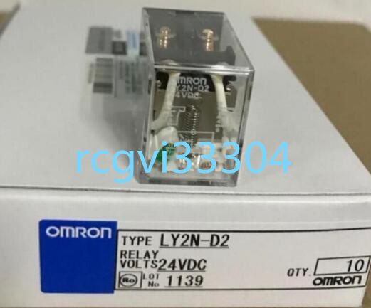 新品★ 50個入りセット OMRON オムロン リレー LY2N-D2 DC24V/24VDC_1