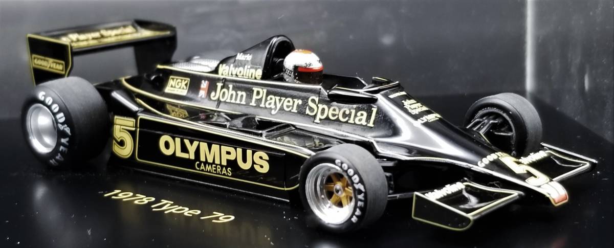 貴重】TSM トゥルースケール 1/43 JPS チーム ロータス 77、78、79 3台 