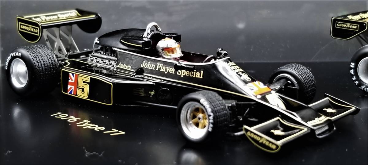 貴重】TSM トゥルースケール 1/43 JPS チーム ロータス 77、78、79 3台 
