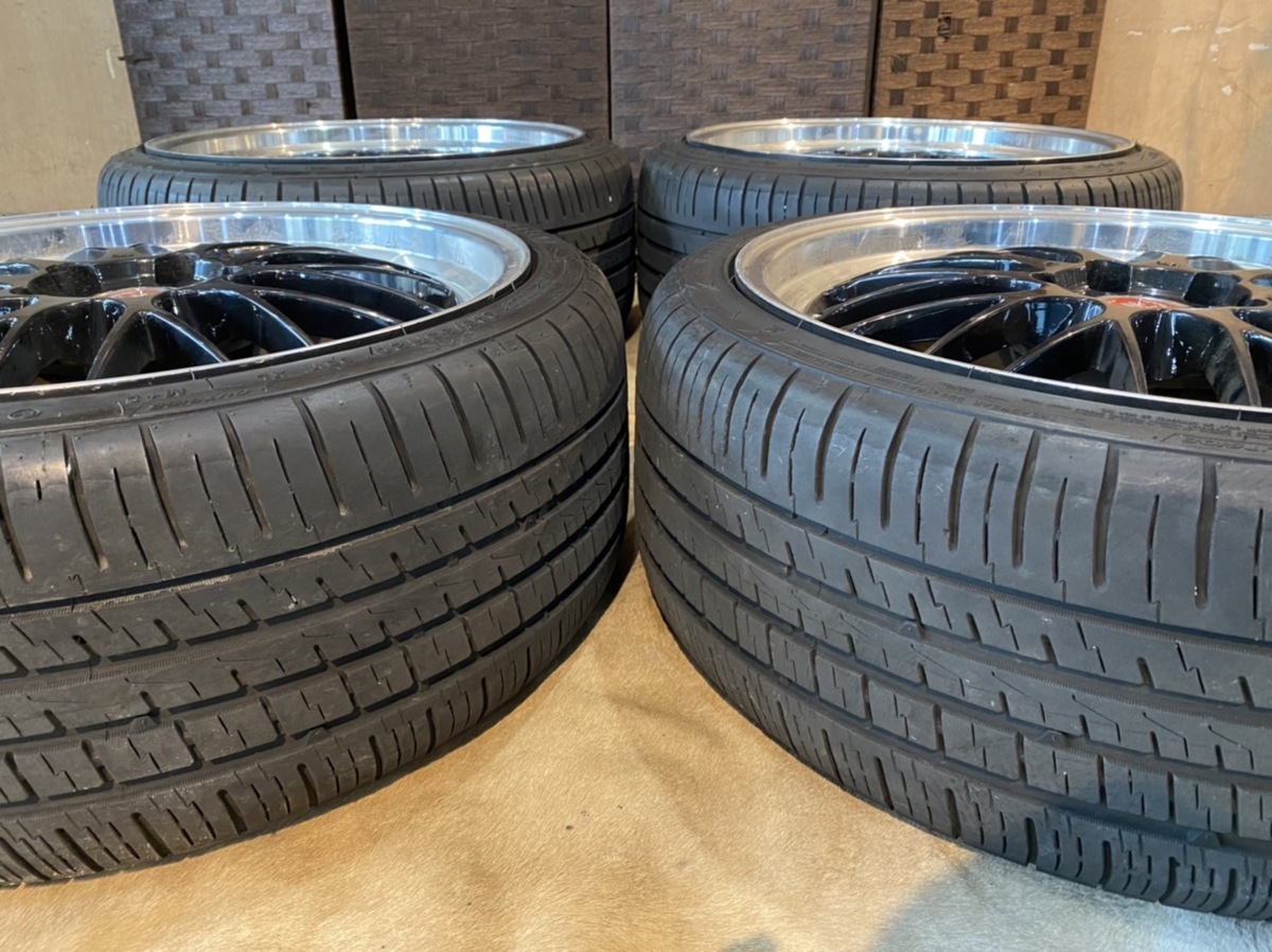 □ レアマイスター ブルネッロ 20×8.5J / 9.5J 各2本 5穴 PCD114.3 ET+ 