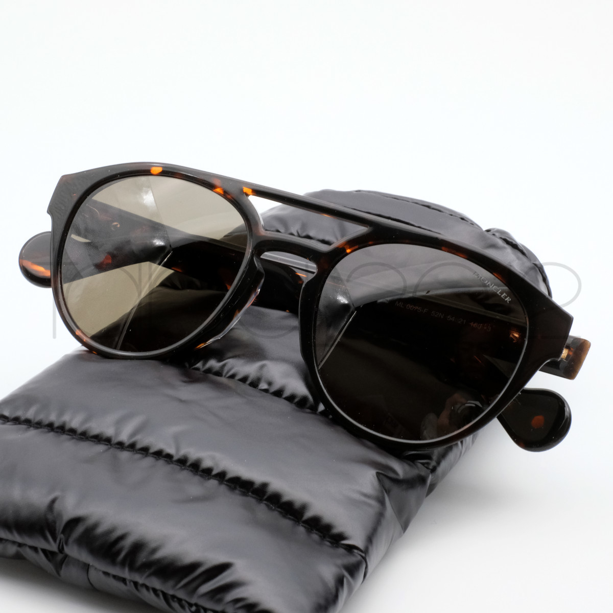 ☆新品本物！MONCLER ML0075-F 52N べっ甲柄 サングラス アジアン 