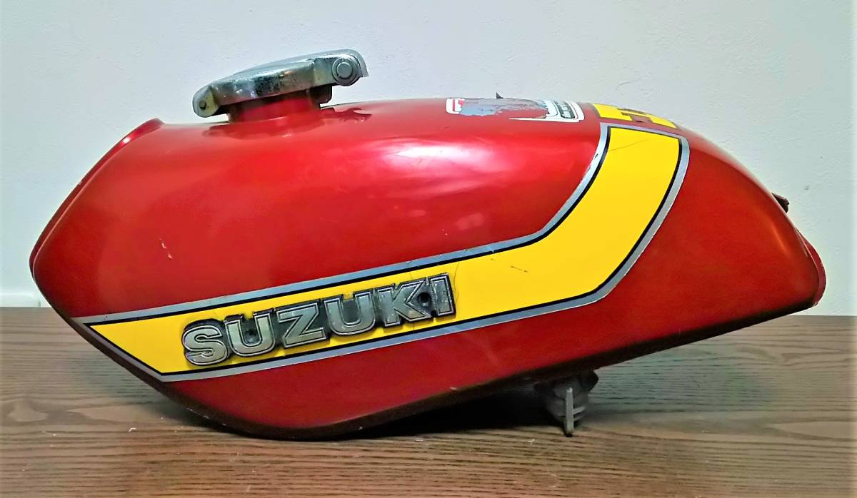 当時物 バイク 旧車部品 スズキ純正 SUZUKI TS-125 ？ フューエル