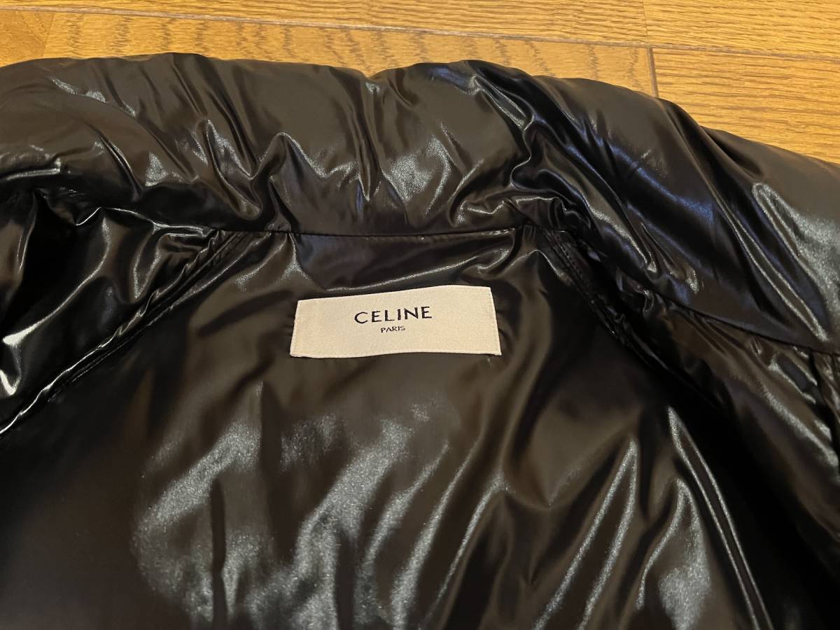 21AW CELINE 軽量ナイロン オーバーサイズ ダウン ジャケット 46 