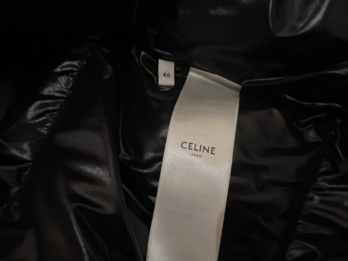 21AW CELINE 軽量ナイロン オーバーサイズ ダウン ジャケット 46 