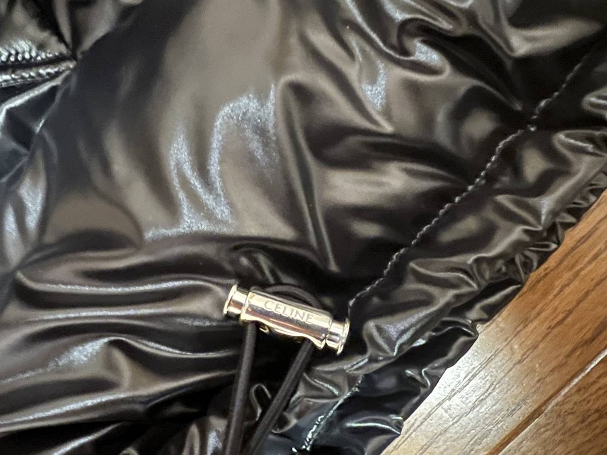 21AW CELINE 軽量ナイロン オーバーサイズ ダウン ジャケット 46 