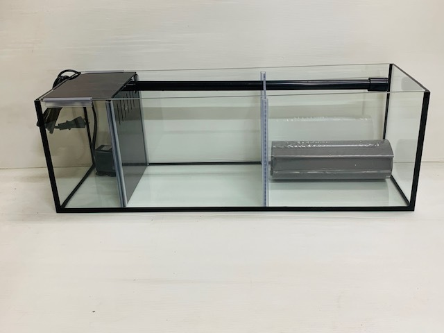  ベタマンション 600&times;200&times;200 2室水槽 水中ポンプ付 ブラック エビ ザリガニ 両生類 水棲ガメ 水草等の飼育 繁殖に(60cm～)｜売買されたオークション情報、yahooの商品情報をアーカイブ公 60cm～