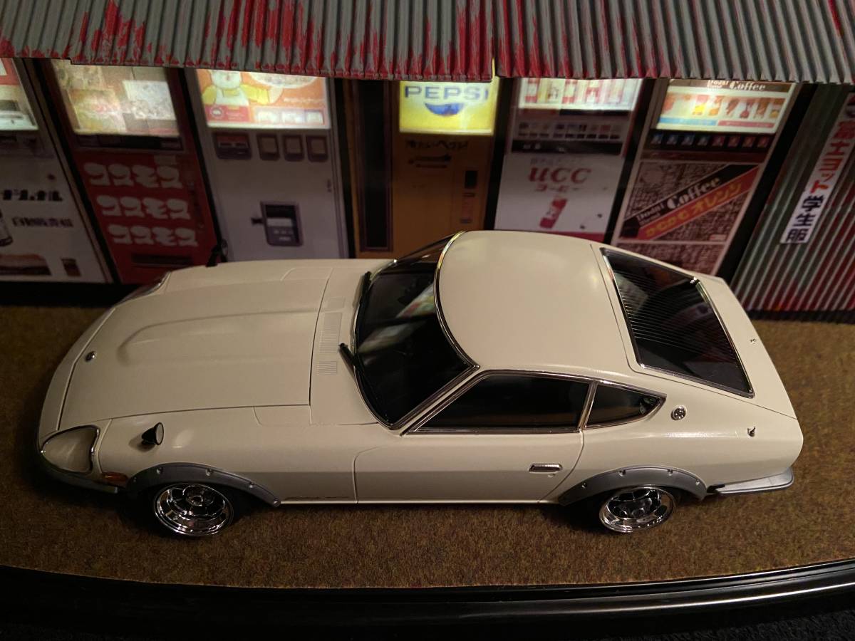 1/24 タミヤ フェアレディ 240ZG カスタム ジオラマ ハヤシ クリア 