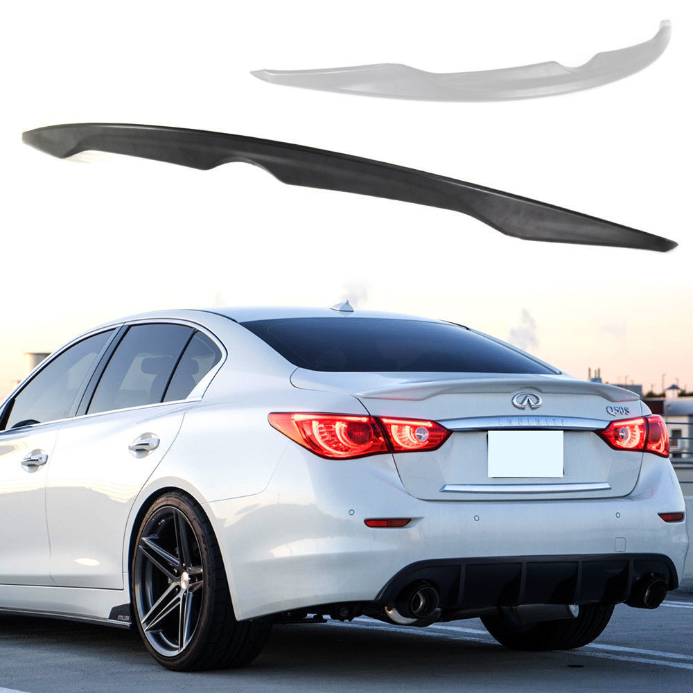 スカイライン V37 INFINITI Q50 リアスポイラー 素地 トランク 
