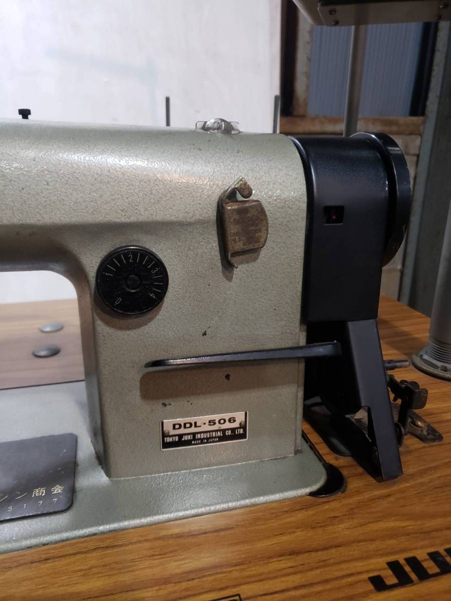Yahoo!オークション JUKI 工業用 DDL-506 ジューキ 一本針本縫ミシン 