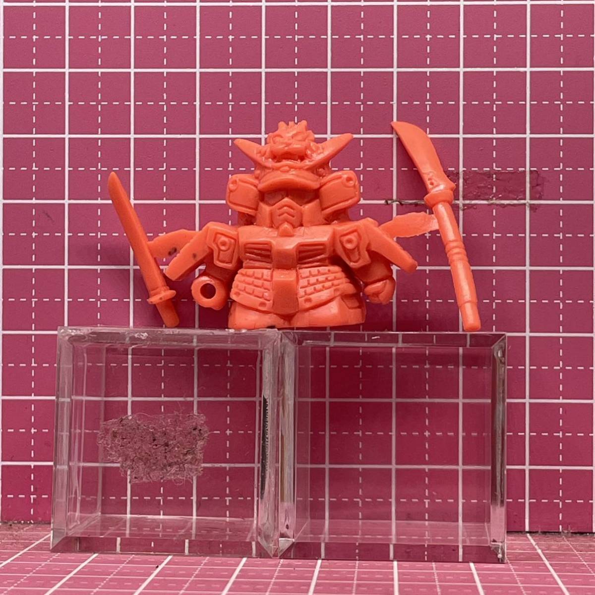 ガン消し SDガンダム 戦国伝 ノーマル(武) 橙 未切り 農丸 天地大河