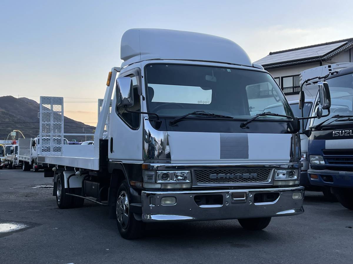 動画有 H12年 三菱 キャンター 積載車 キャリアカー 花見台 リモコン付 積載2t 4 8l ディーゼル 6速mt エンジン好調 佐賀福岡 2tトラック 小型トラック 売買されたオークション情報 Yahooの商品情報をアーカイブ公開 オークファン Aucfan Com