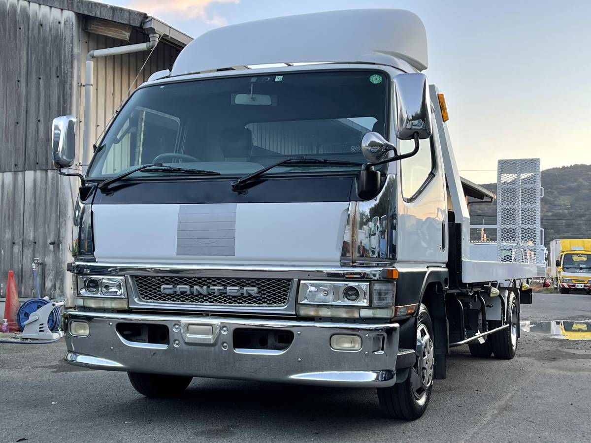 動画有 H12年 三菱 キャンター 積載車 キャリアカー 花見台 リモコン付 積載2t 4 8l ディーゼル 6速mt エンジン好調 佐賀福岡 2tトラック 小型トラック 売買されたオークション情報 Yahooの商品情報をアーカイブ公開 オークファン Aucfan Com